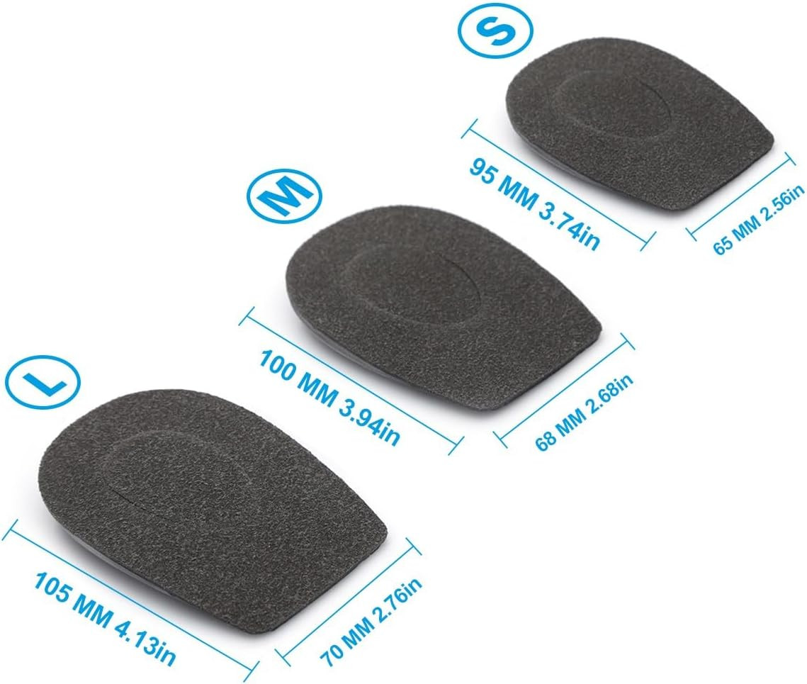 Orthopedic Heel Supports for Heel Pain Relief – Heel Cups for Plantar Fasciitis