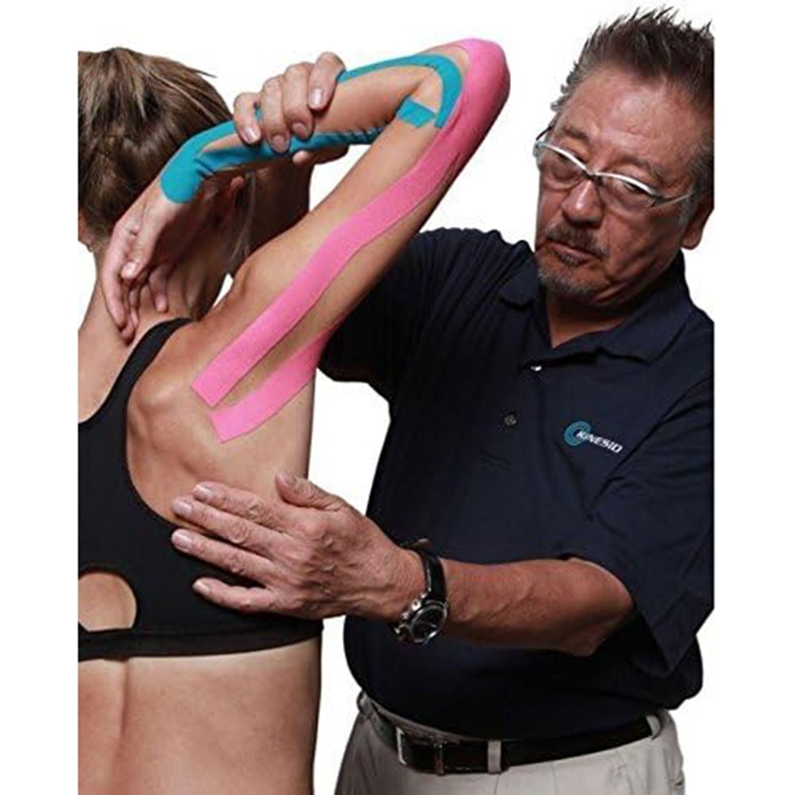 Kinesio Tex Gold FP Kinesiology Tape 2″ x 5.5 Yd Water Resistant 24-4870