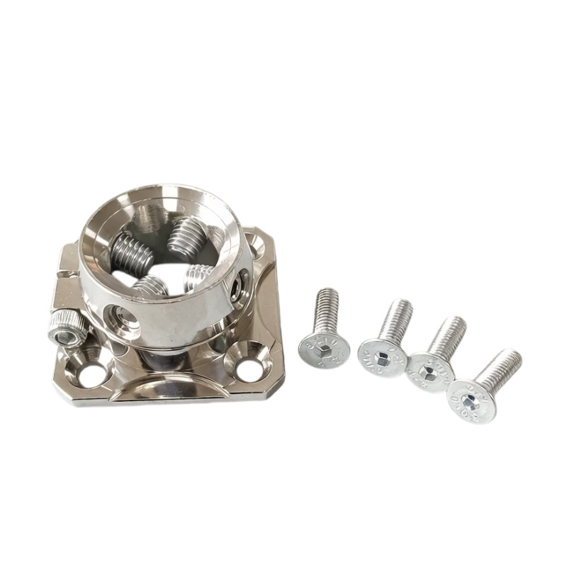 Prosthetic Rotatable Adjustable Adapter Plate Stainless Steel Socket Base