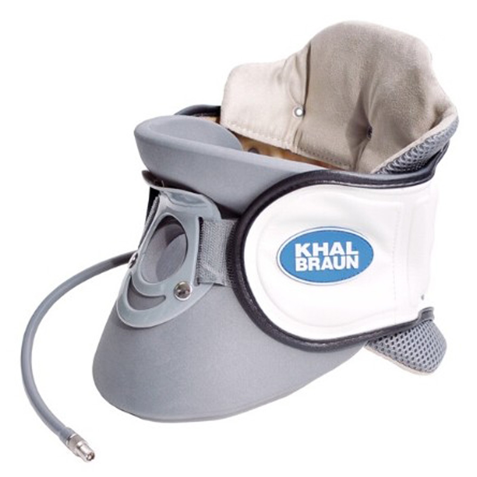 Khal Braun Air Pressure Neck Pain Relief Support Device Brace Guard Care Tool