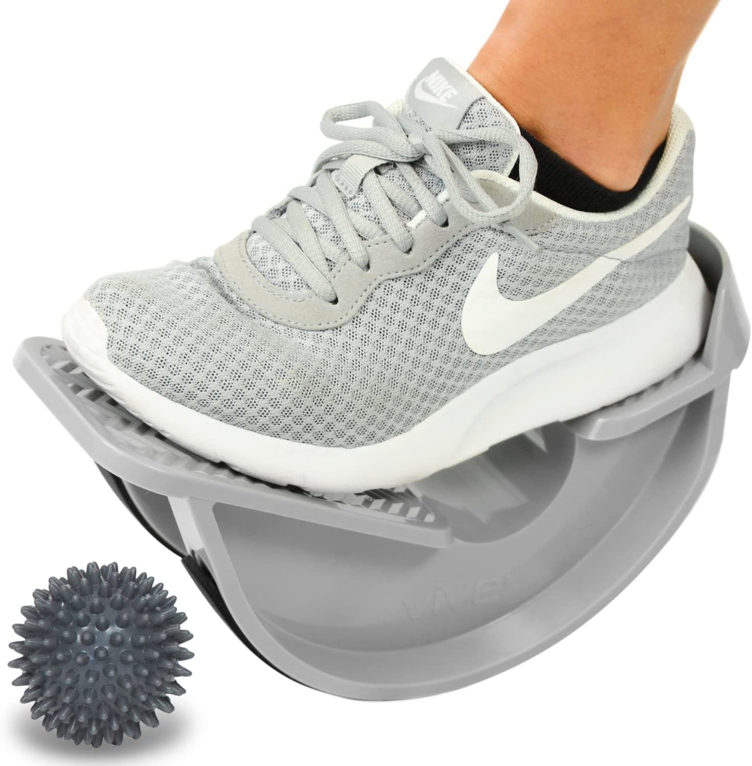 Vive Foot Rocker – Calf Stretcher for Achilles Tendinitis, Standard, Gray