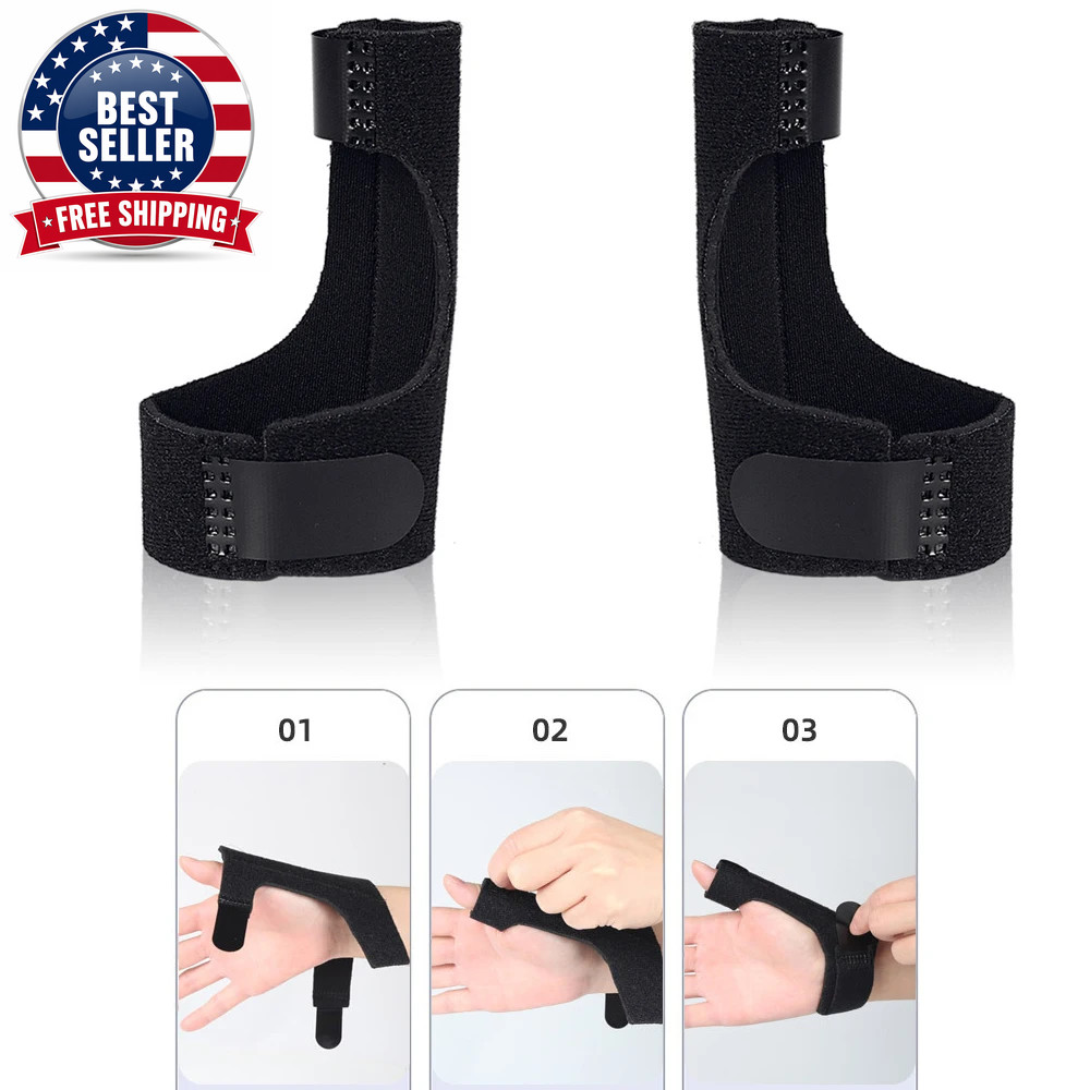 Wrist Thumb and Hand Support Protector, Steel Splint Stabiliser,Carpal Tunnel, F
