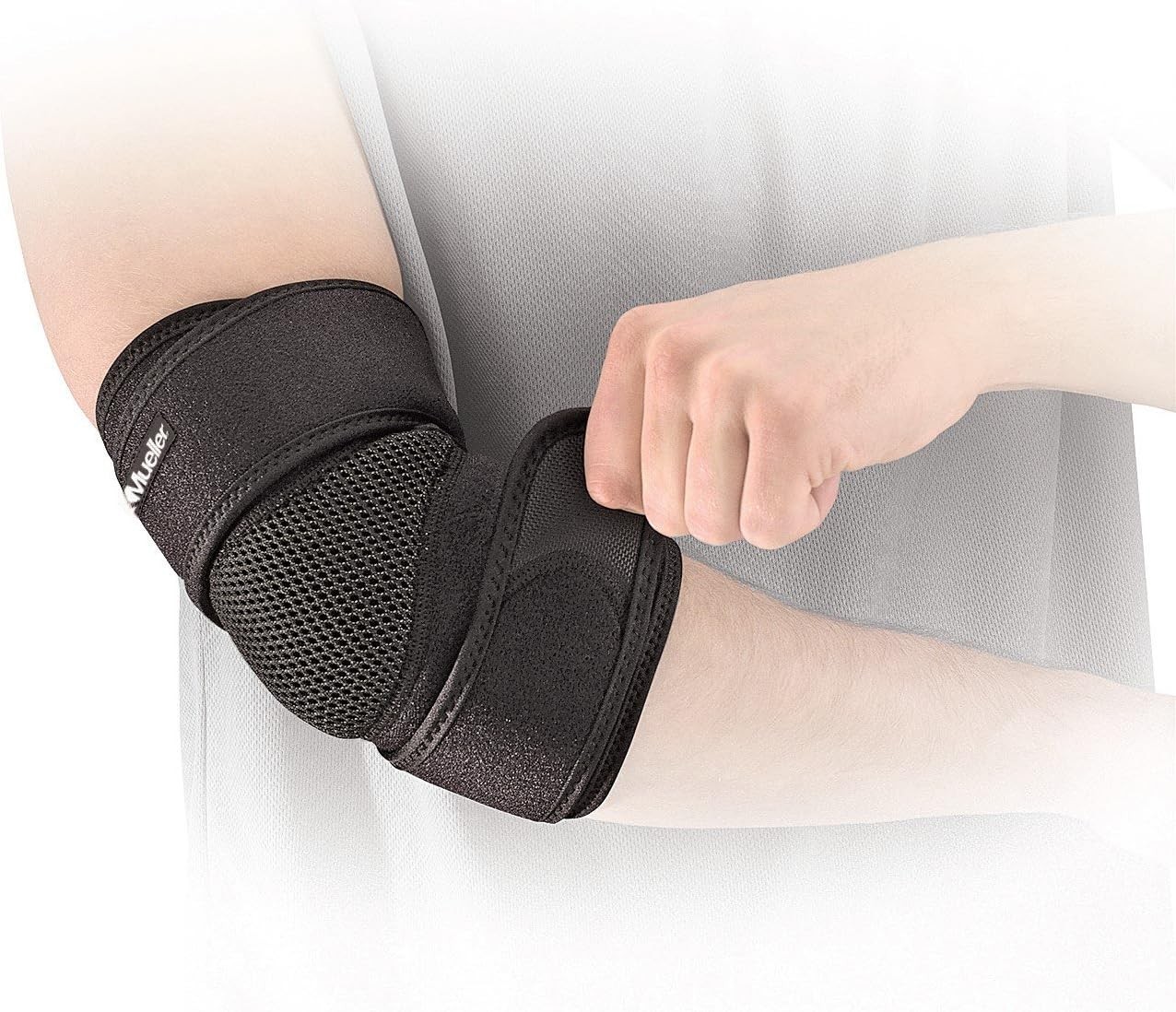 MLR Sports Medicine Adjustable Elbow Support One Size Fits Most(7″-15″)