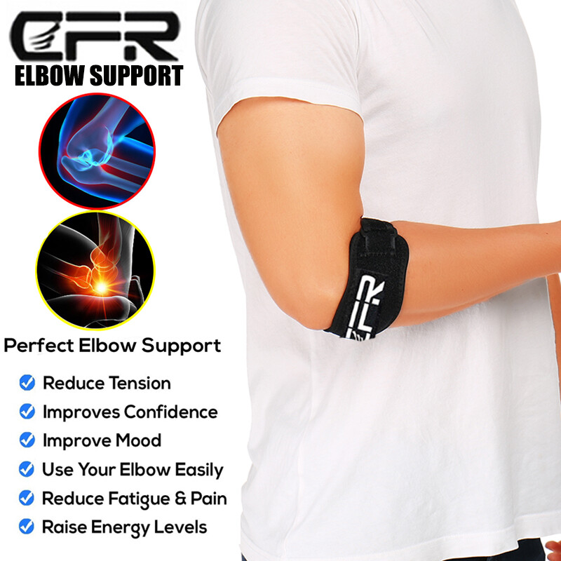 Tennis Elbow Brace Strap Tendonitis Golfers Band Golf Pain Relief Pad Support US