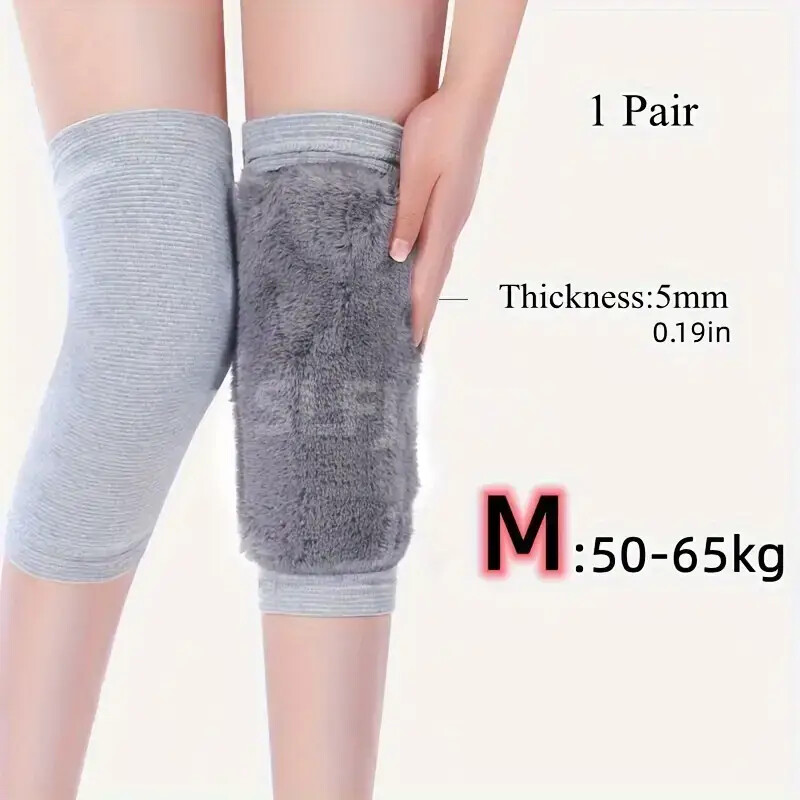Women Men Elderly Winter Warm Knee Pads Cold Leg Arthritis Kneepad Knee Support