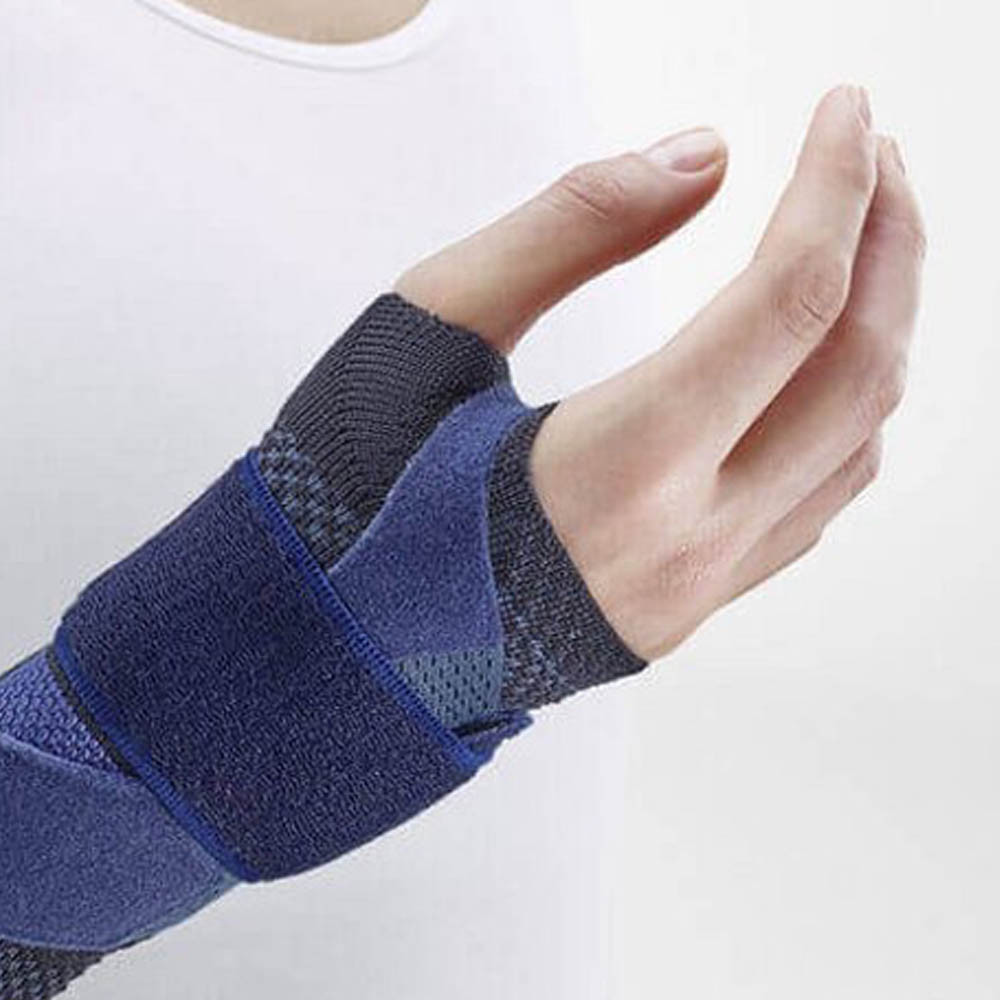 Bauerfeind Tendinitis Wrist Brace Manutrain Black Left Black