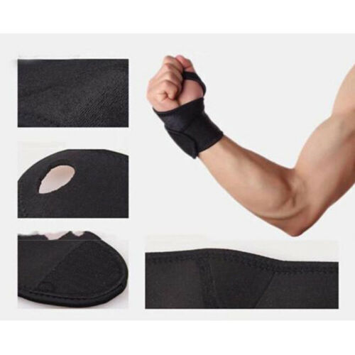 Wrist Brace Sports Band Wrap Adjustable Support Gym Strap Carpal Tunnel Bandage