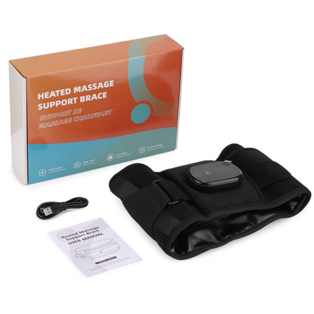 Cordless Electric Heating Pad for Full Body,with Red Light and Vibrating Massage