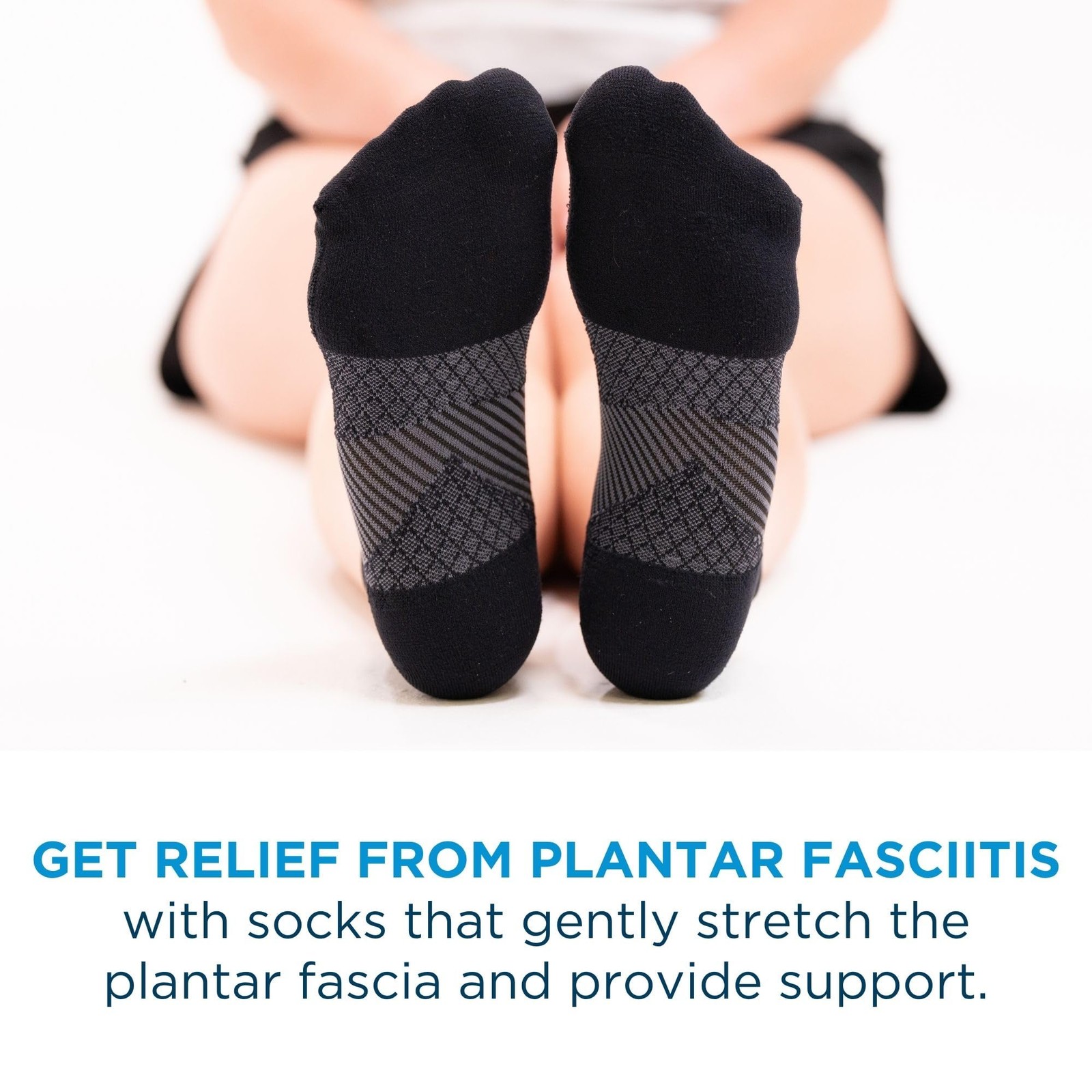 FS4 Orthotic Plantar Fasciitis Socks For Men Women, Compression Socks for Pl…