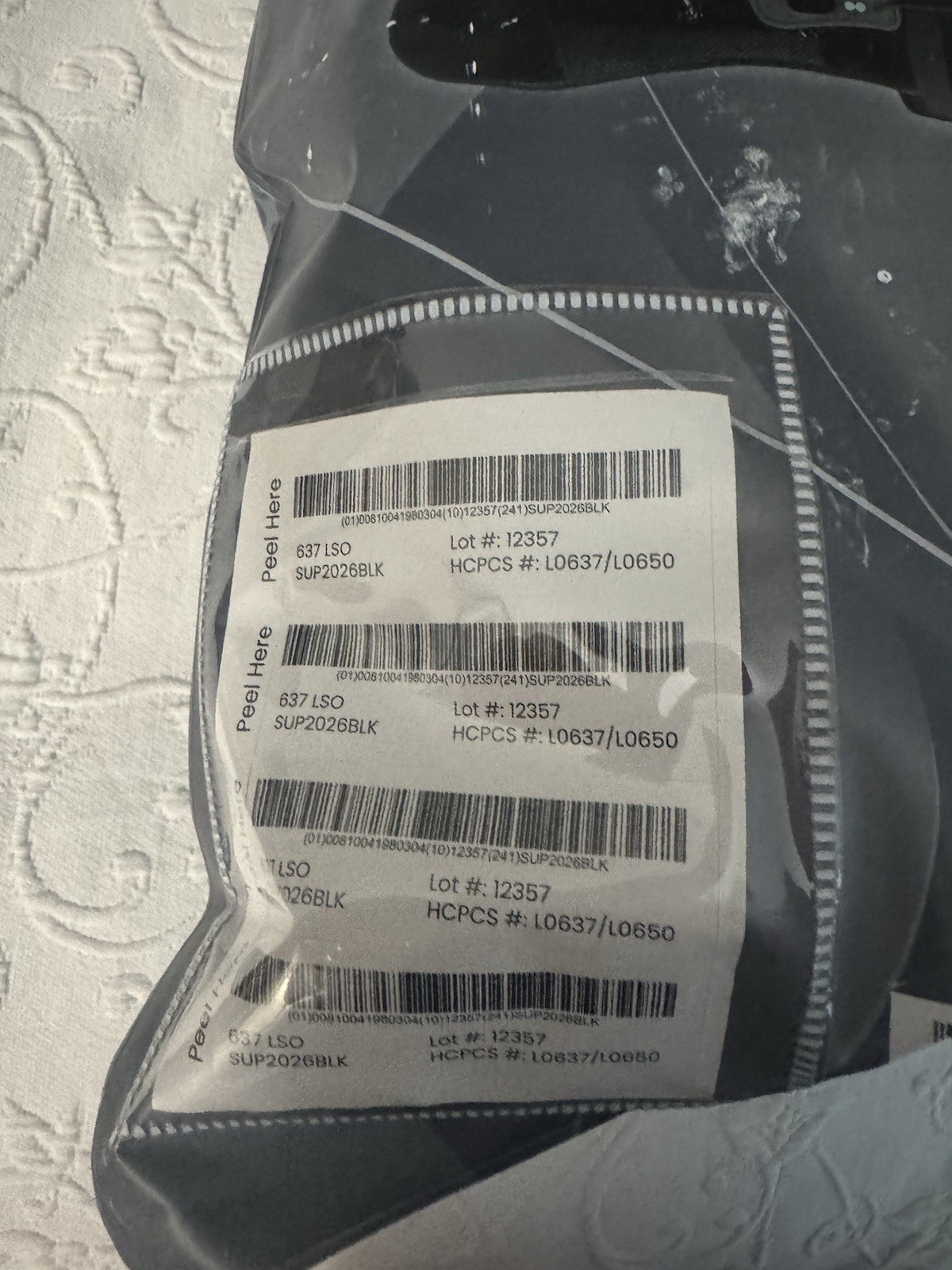 Core Tech 637 LSO Adjustable Back Brace SUP2026 New in package
