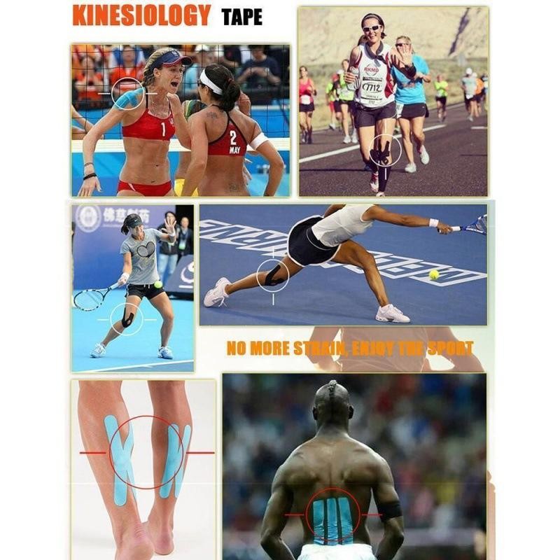 2.5cm X 5m Kinesiology V-line Tape, Face Neck Eye Lifting Wrinkle Remover Skin C