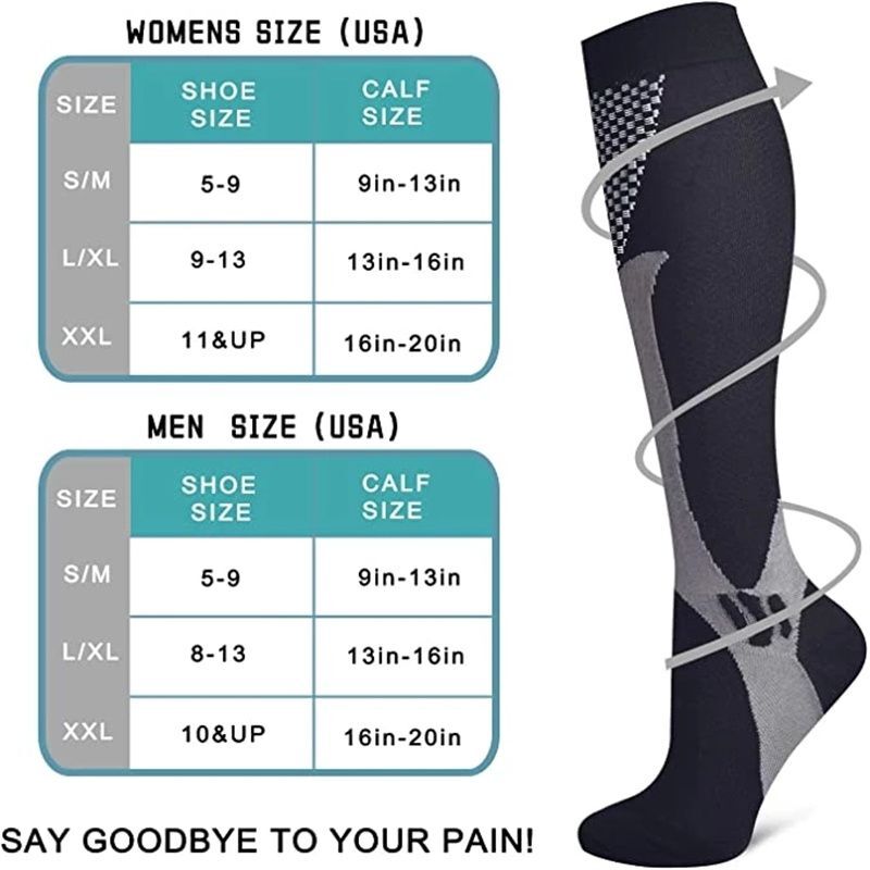 Running Compression Socks – Varicose Veins Stockings Cycling Football Men Sock