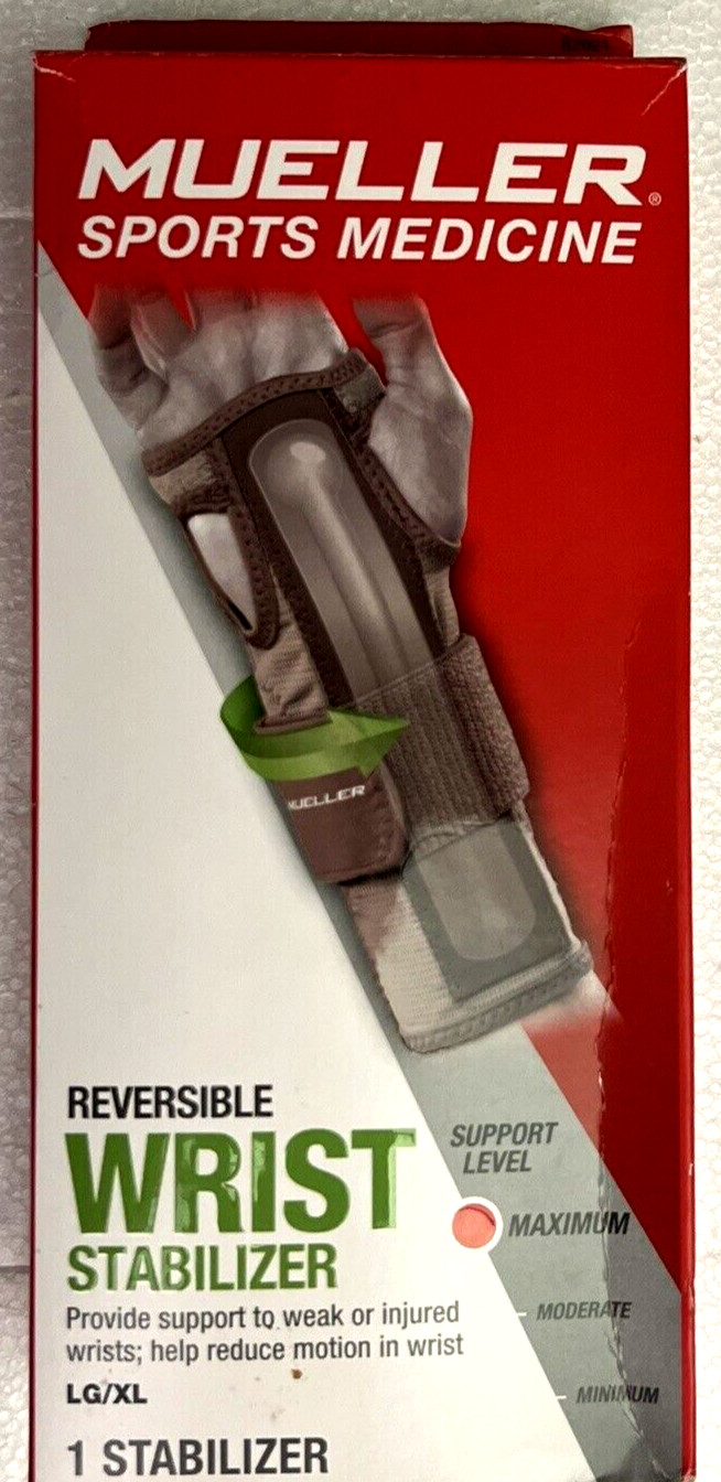 Mueller Sports Medicine Reversible Wrist Stabilizer w/Spoon Men Women LG/XL NEW