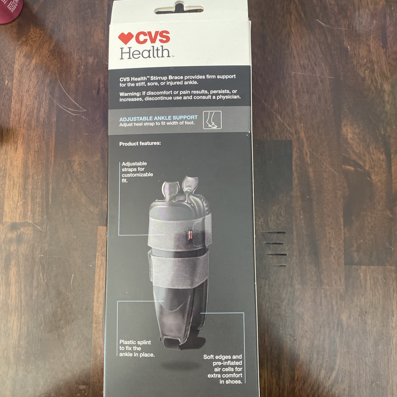 CVS Health Firm Support Ankle Stirrup Brace