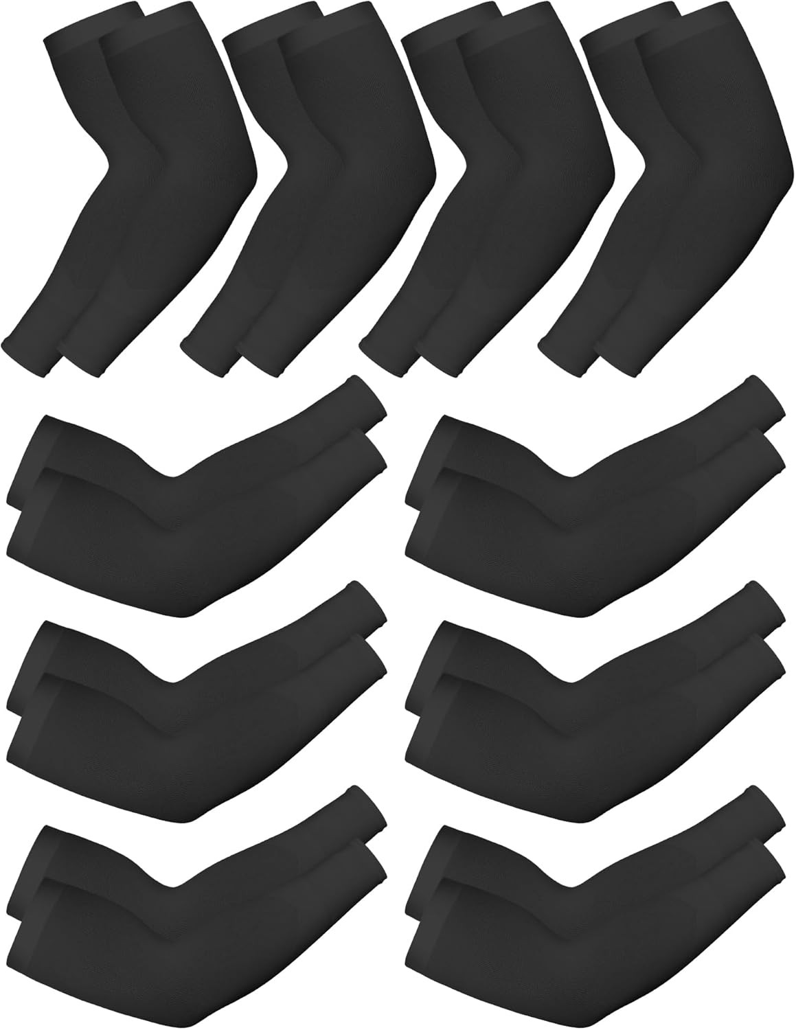 10 Pairs UV Arm Sleeve for Men Women Cooling Tattoo Cover up Compression Sun Pro