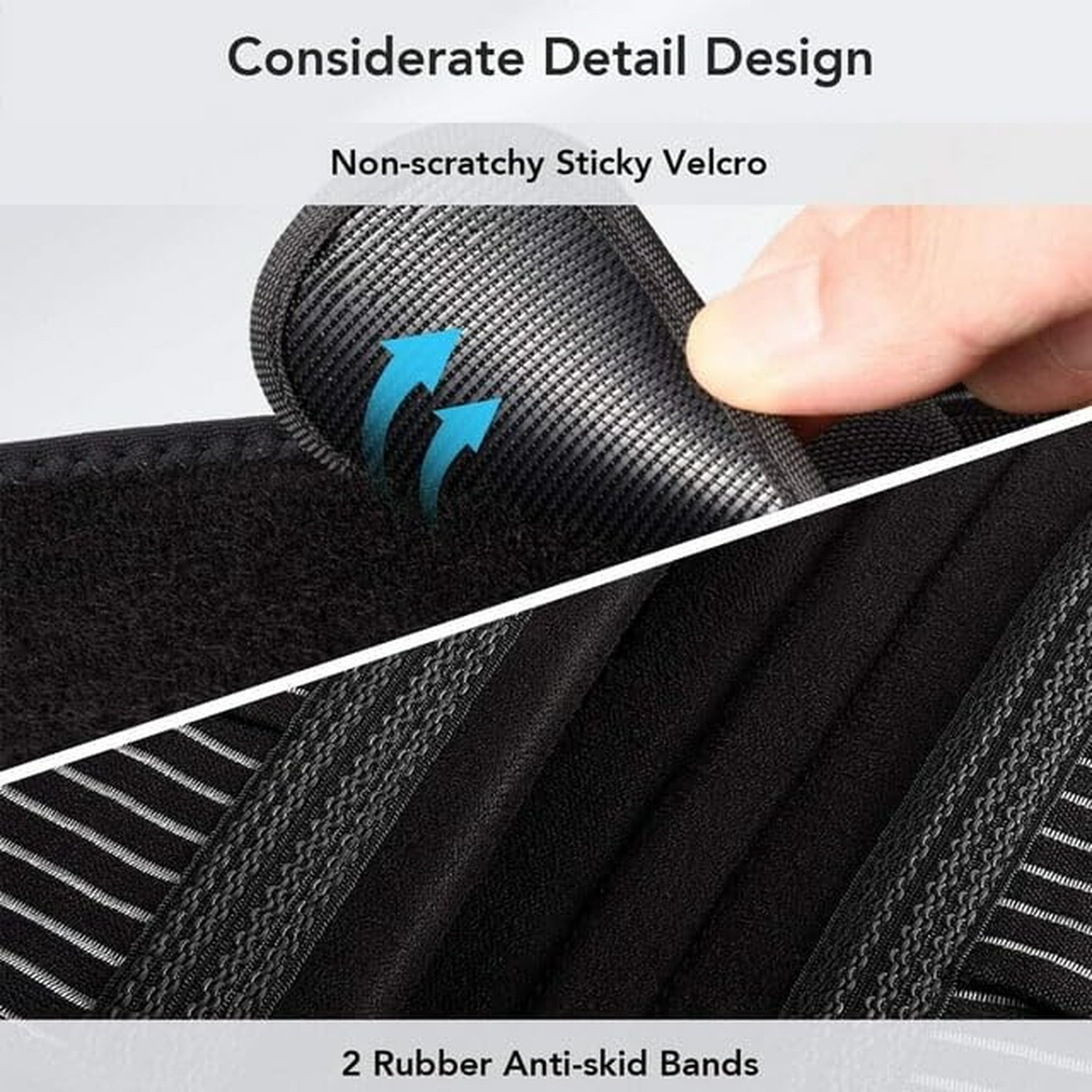 CRAZY AL’S® Back Braces for Lower Back Pain Relief with 6 Stays, Breathable
