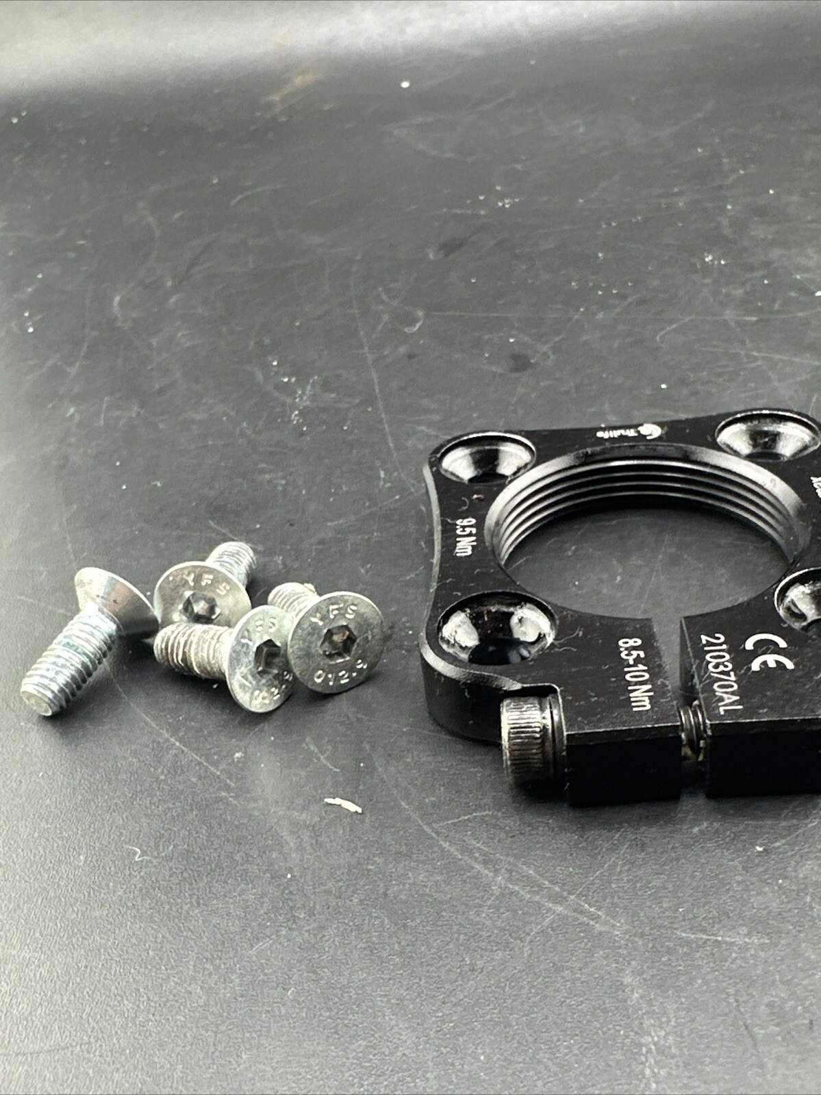 Trulife, Black Prosthetic Rotator W/ Male Pyramid Screws. 210370AL