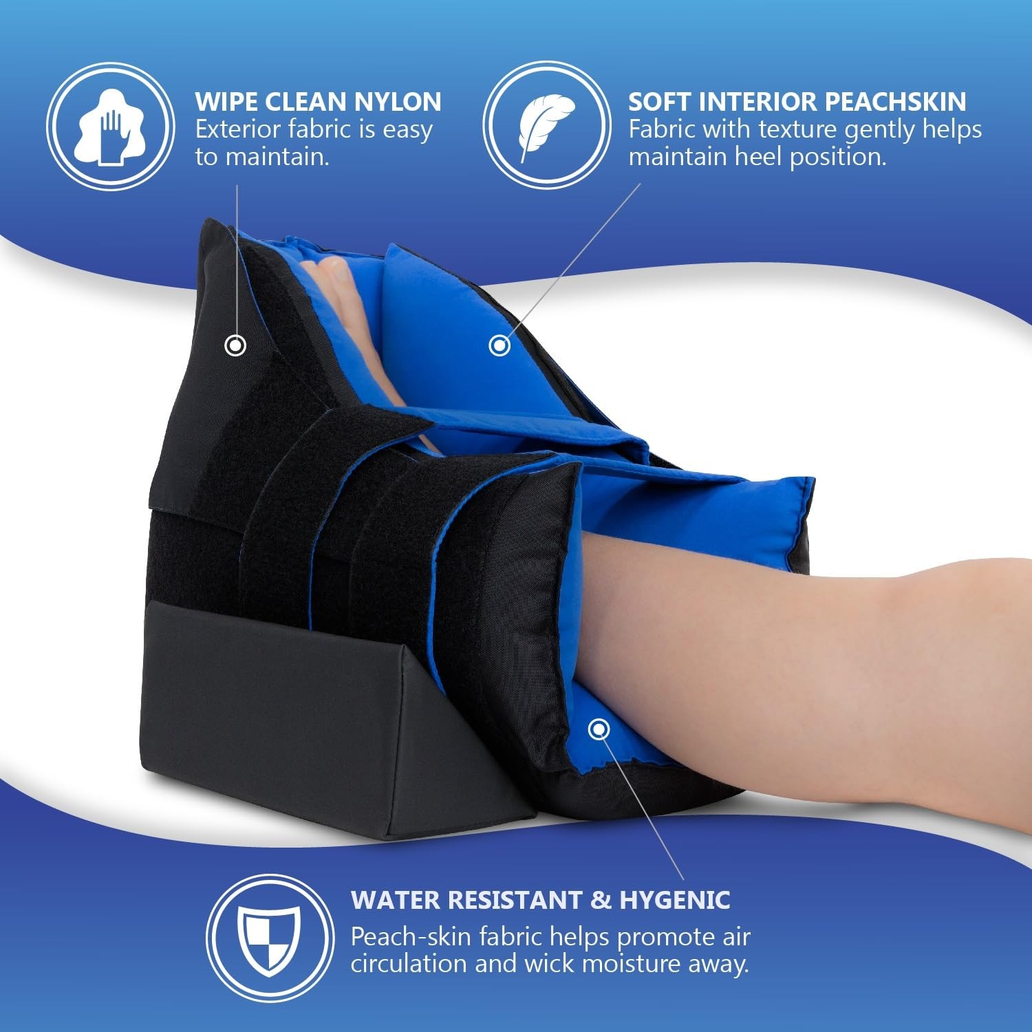 ZERO-G Heel Cloud with Wedge – Universal Fit Suspension Boot for Pressure Sor…