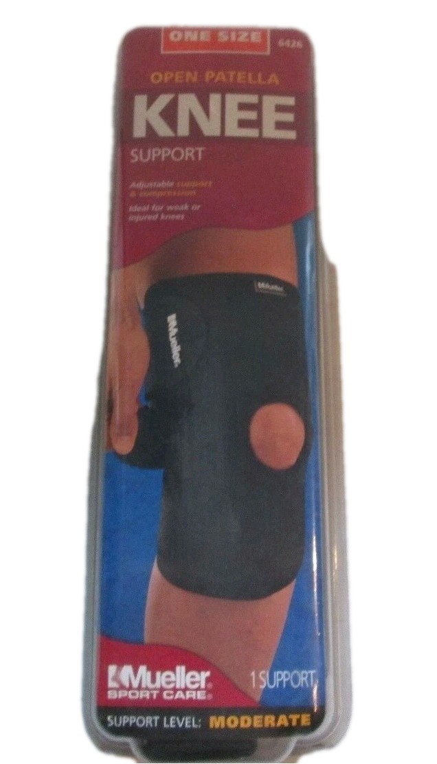 MUELLER SPORT CARE OPEN PATELLA KNEE SUPPORT#6426 FREE SHIPPING IN USA