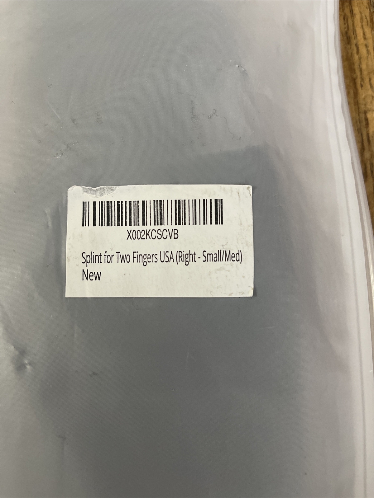 Splint For Two Fingers Right Hand Small Medium