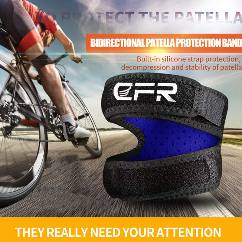 Knee Support Double Strap Pain Relief Stabilizer Patella Tendon Arthritis Brace