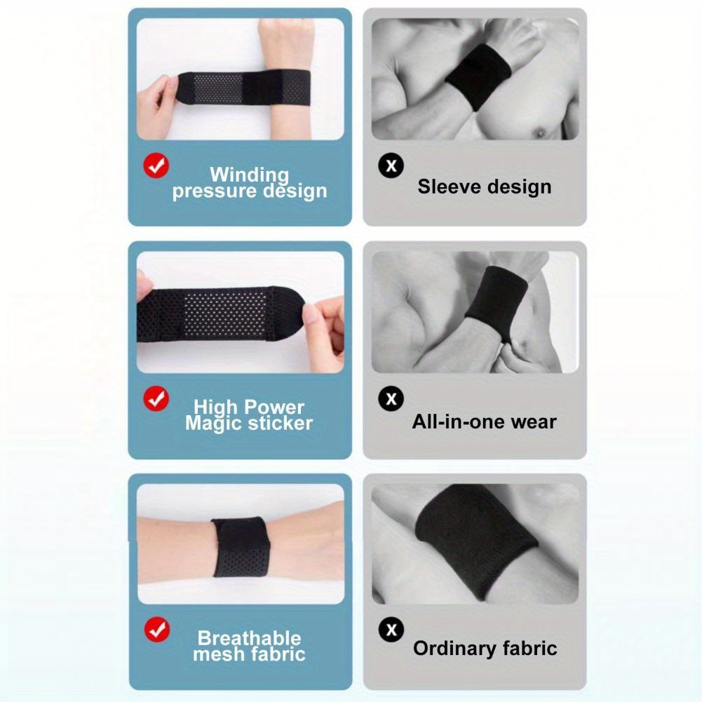 Cost-Effective Reliable Stable Maneuverable Breathable Acetate Fiber Wrist Brace