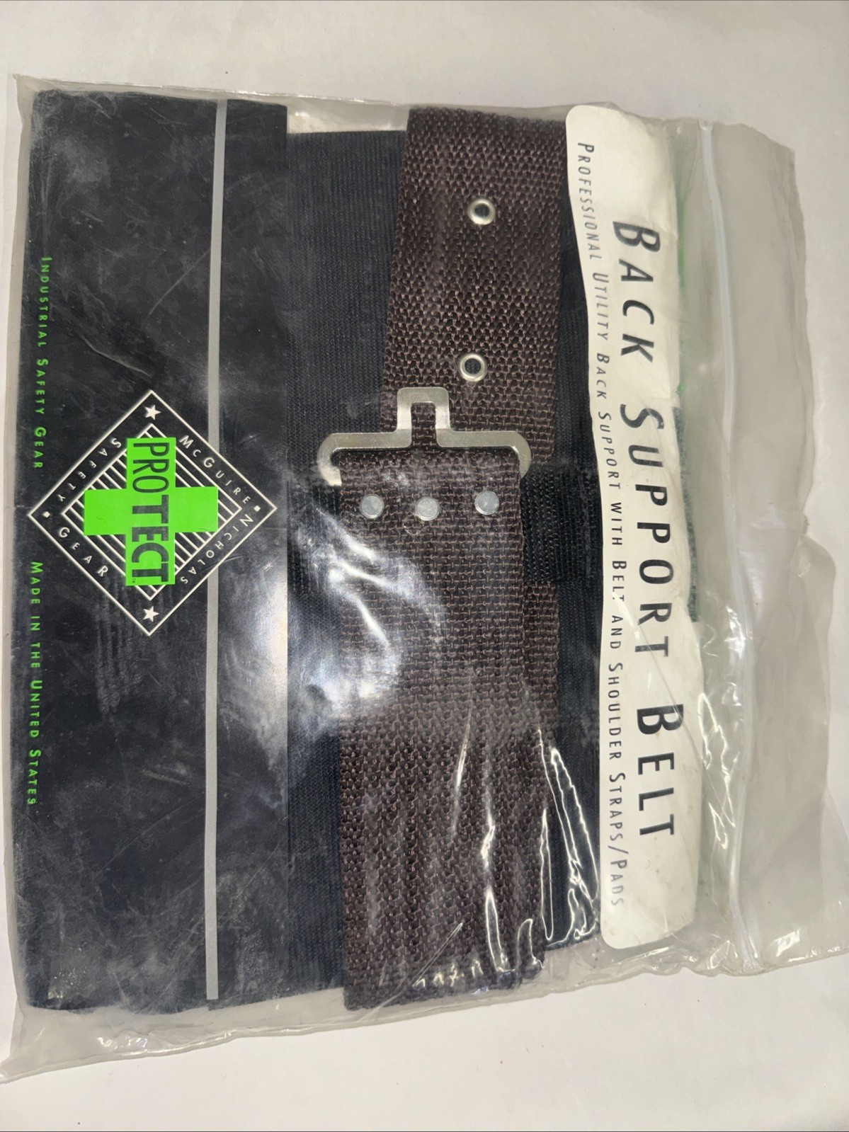 Back Support Belt McGuire Nicholas Protect Industrial Utility XS New Sealed