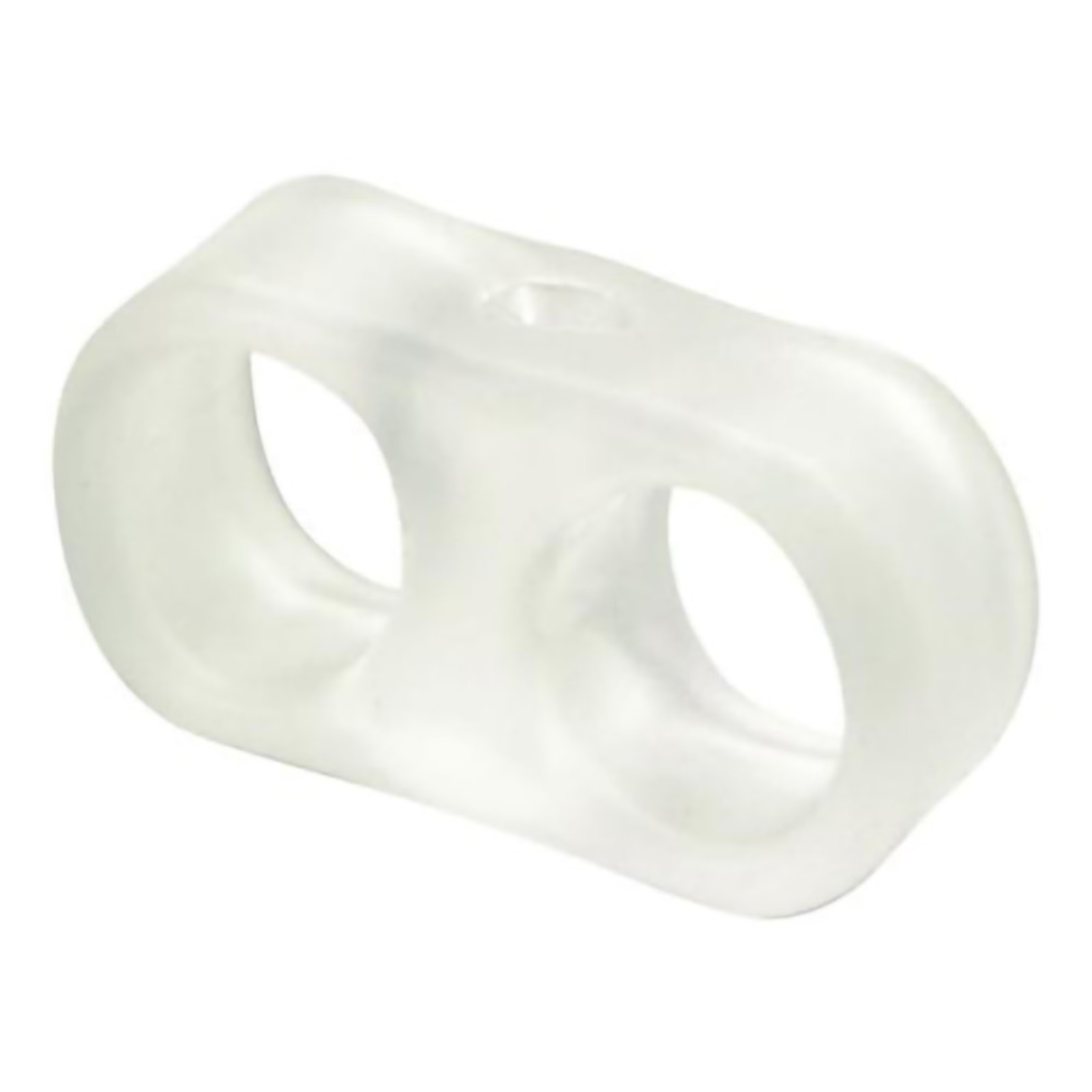 Pedifix Clear Toe Spacer One Size Pull-On for the Toe 4 Ct