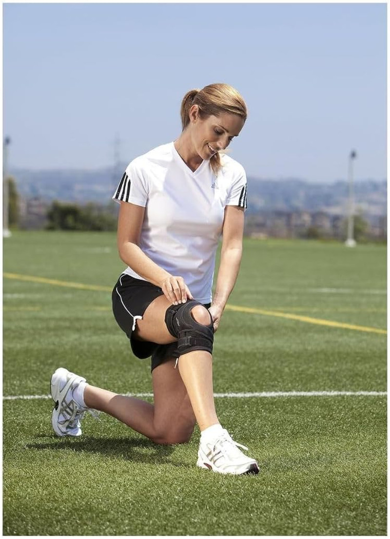 Tru-Pull Lite Large Right Leg Knee Brace with Breath-O-Prene and Pull Straps for