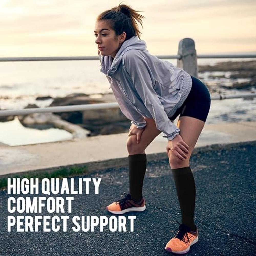 Nurse Recovery Running Sports for Men and Women Copper Fiber Compression Socks