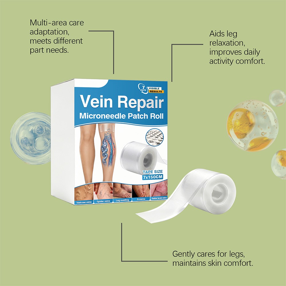 7cm*150cm Vein Repair Microneedle Patch Roll, Professional Vein Repair Patches