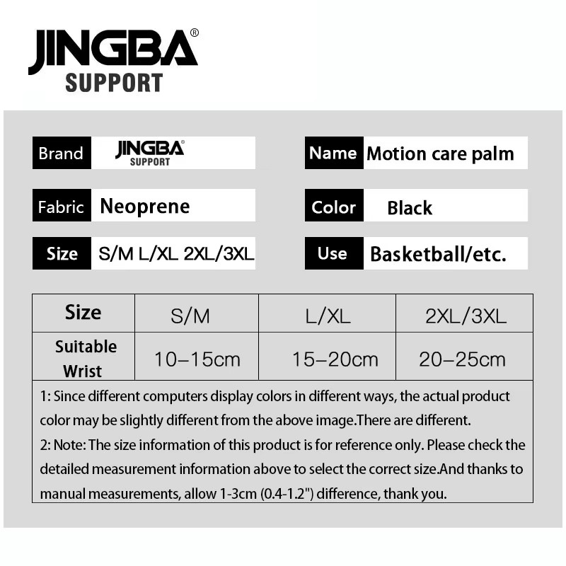 JINGBA SUPPORT 1 PCS Adjustable Bandage Weightlifting Sport Wristband Support Ha