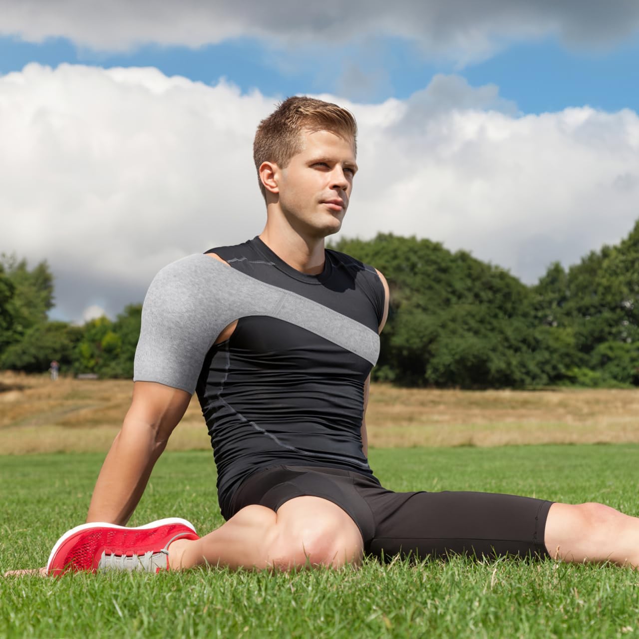 Shoulder Brace: Rotator Cuff Support Brace Wrap for Men and Women – Shoulder …