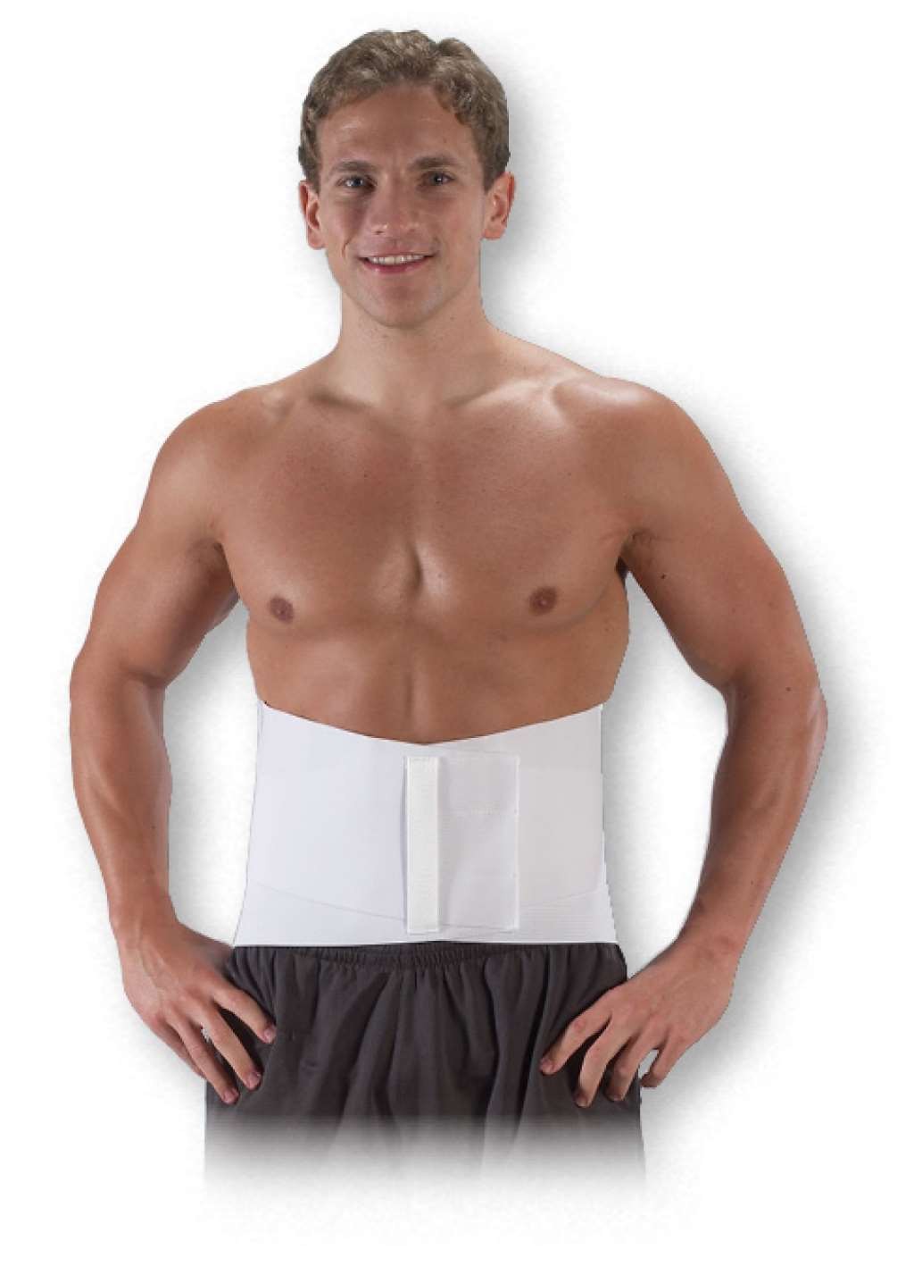 BILT-RITE 9″ Sacro Support, Belt Only, White (Size: S) 10-11000 Modable Insert (
