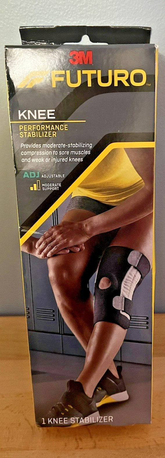 3M Futuro Adjustable Knee Stabalizer Brace Adjust to Fit New open box