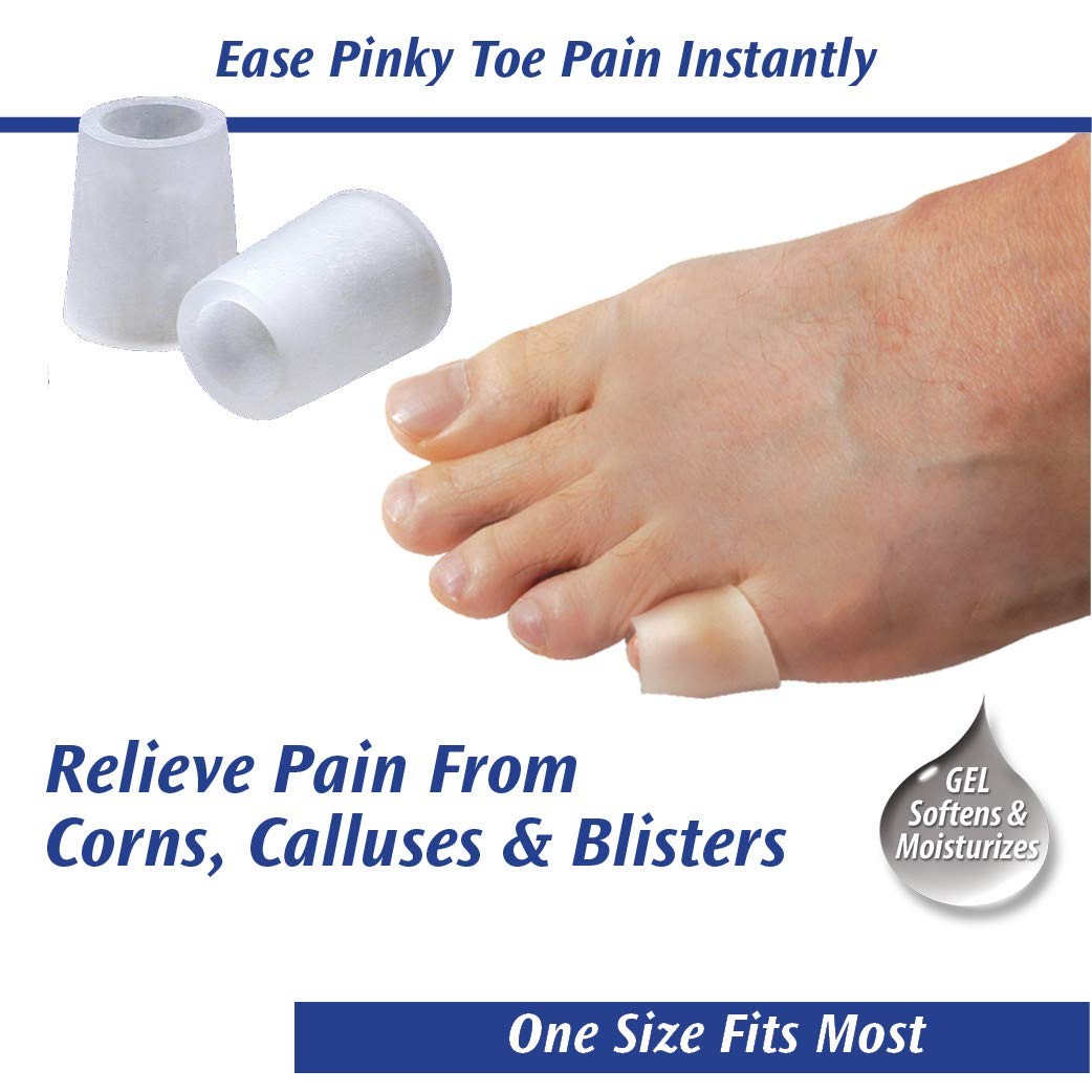 Pedifix Visco-GEL Little Toe Sleeves, OSFM – 2 Per Package