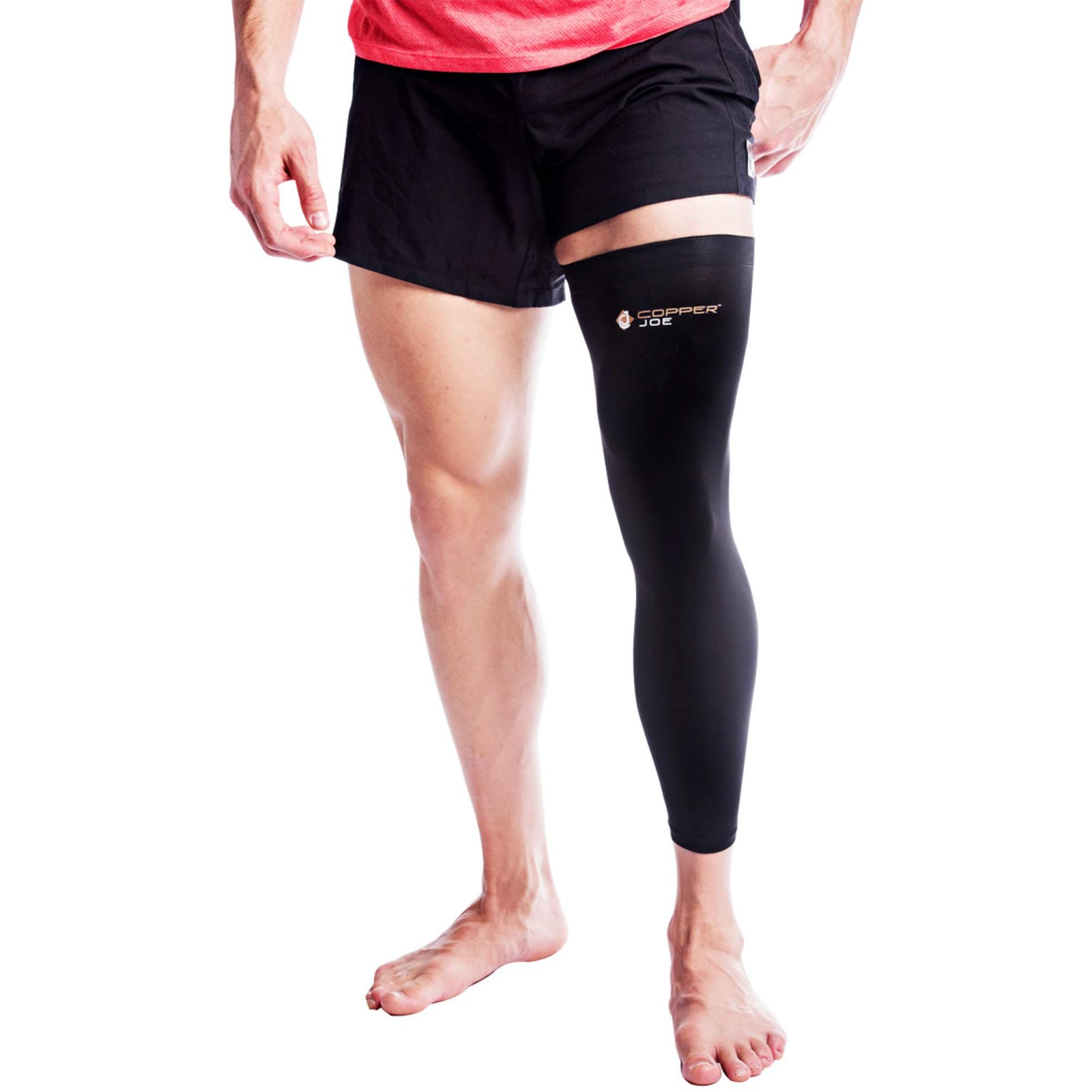 Full Leg Compression Sleeve – Ultimate Copper Infused, Support for Knee, Thig…
