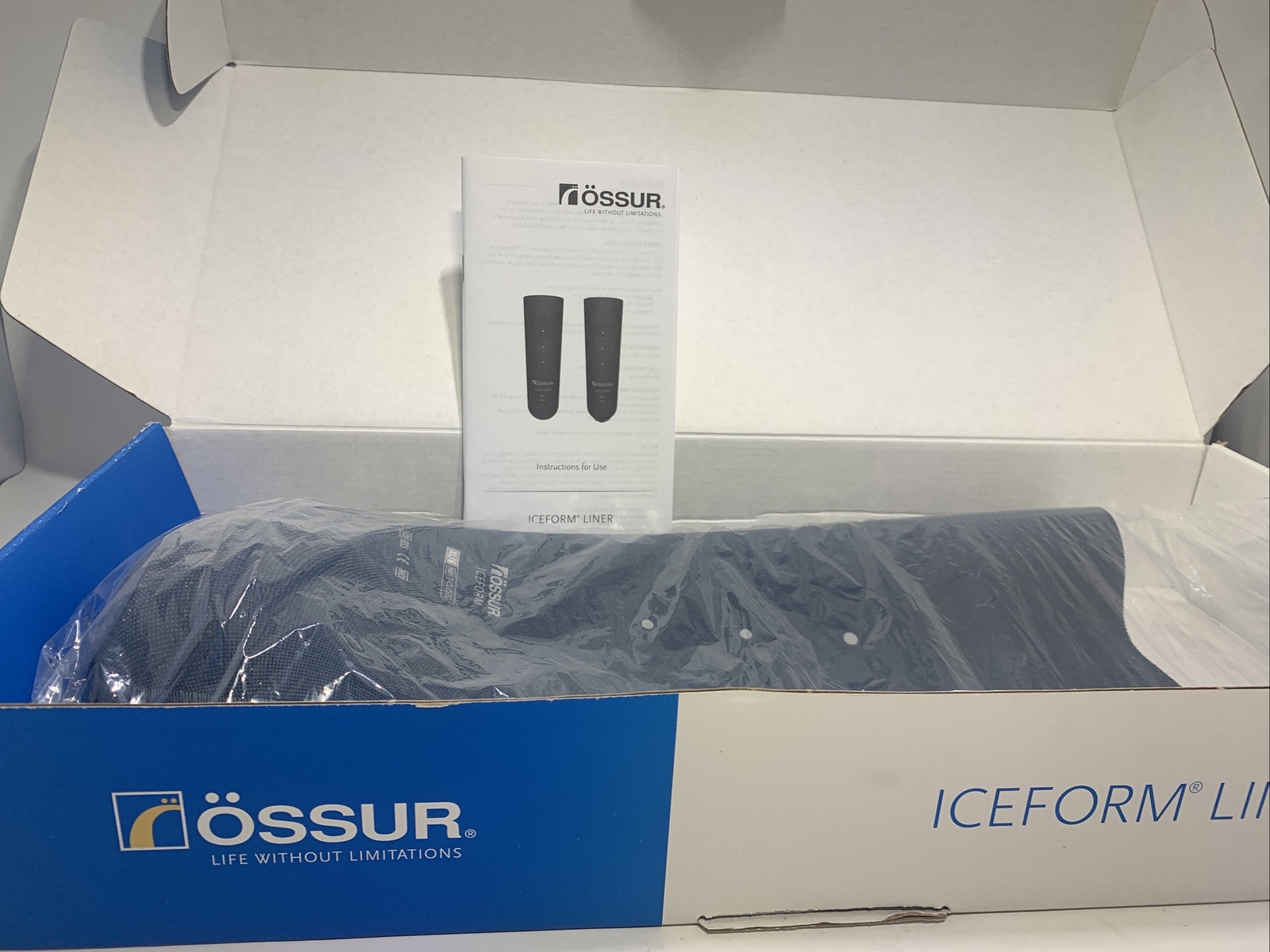 ossur iceform uniform Cushion prosthetic liner. 6mm. size XLG. Uniform