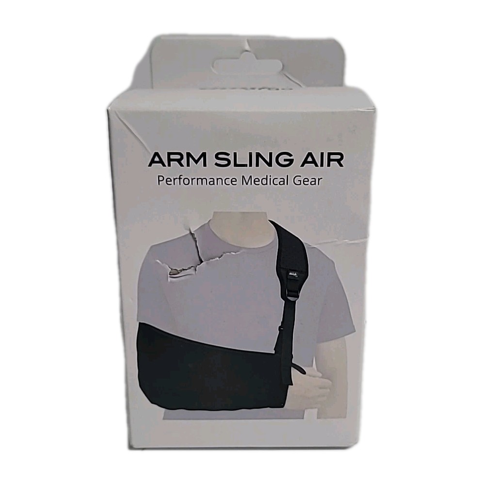 Think Ergo Arm Sling Air – Lightweight, Breathable, Ergonomically One Size Black