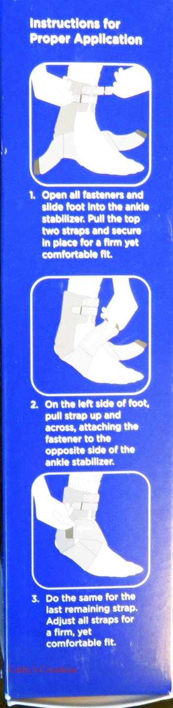 Walgreens Ankle Stabelizer Support One Size – BRAND NEW, NEVER USED