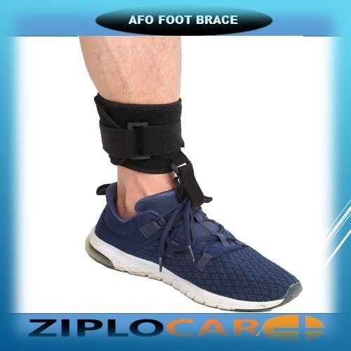 Ankle Foot Orthosis Support – AFO Splint Pain Relief Drop Foot Brace Unisex Fit