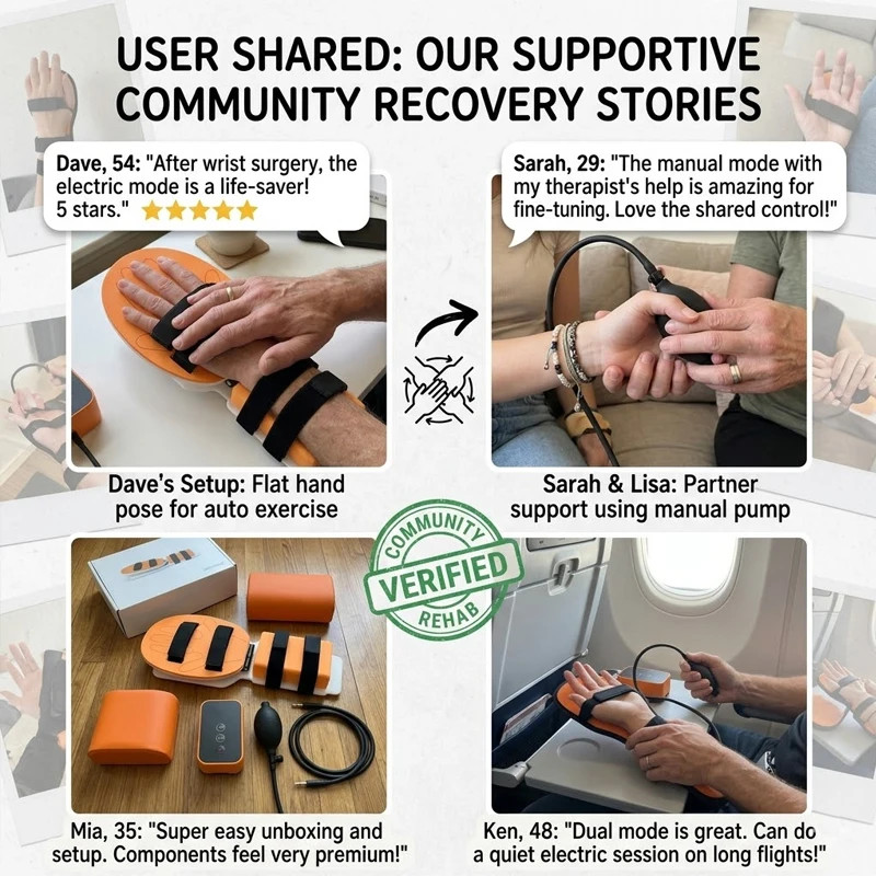 Professional Wrist join Rehabilitation Trainer Smart Electric Manual Dual Mode