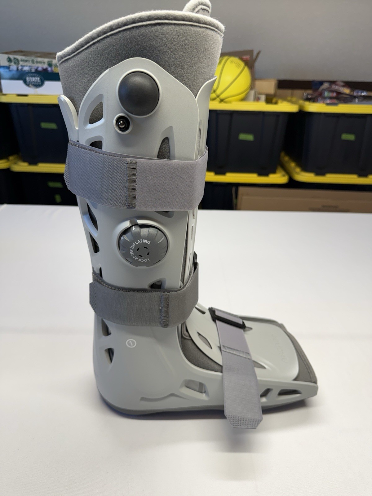 Aircast AirSelect Standard Walker Brace / Walking Boot, Off-White, X-Large
