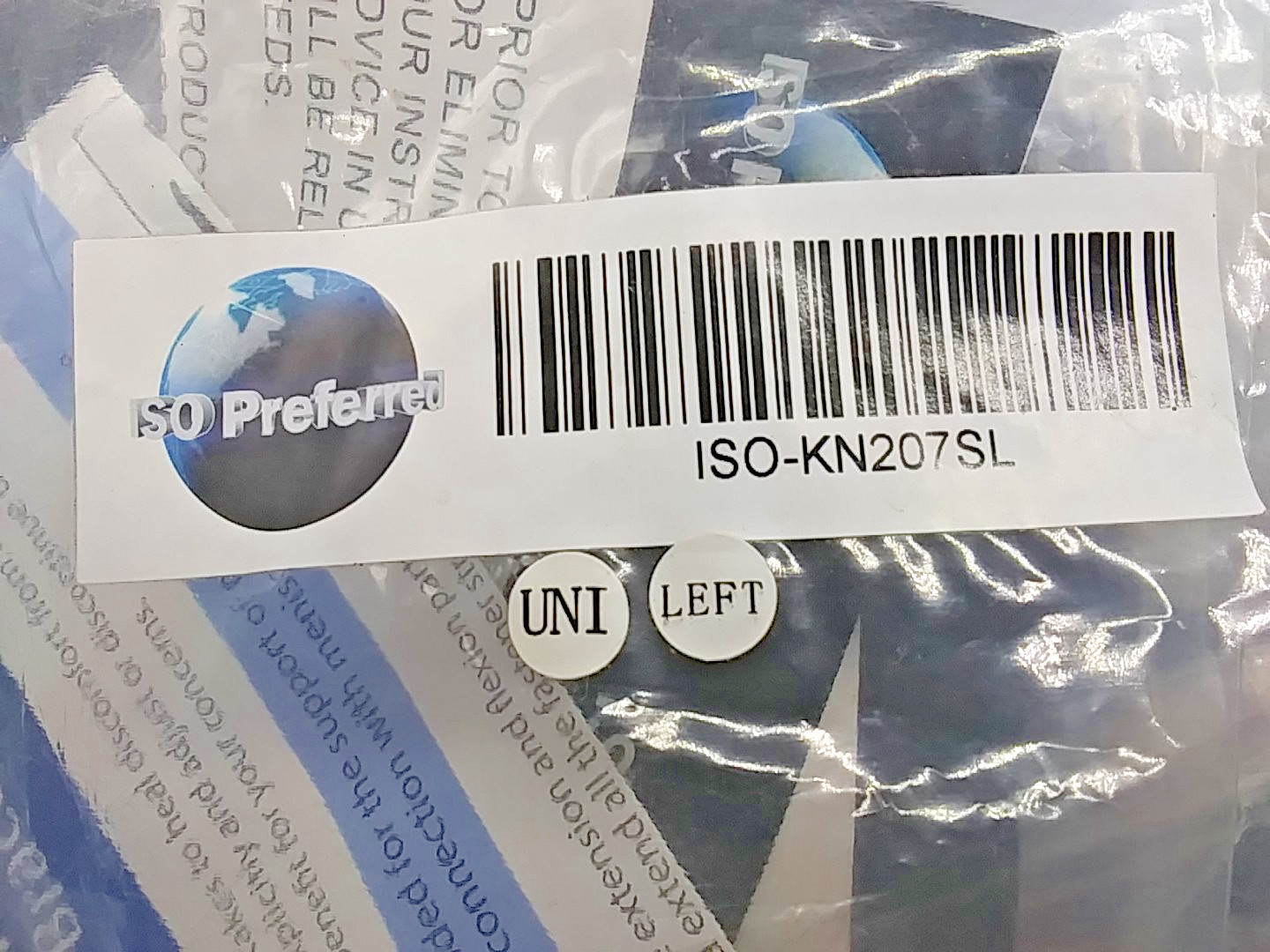 ISO Preferred KOA Hinged Knee Brace KN207SL Size UNI/Left w/Sleeve New Universal