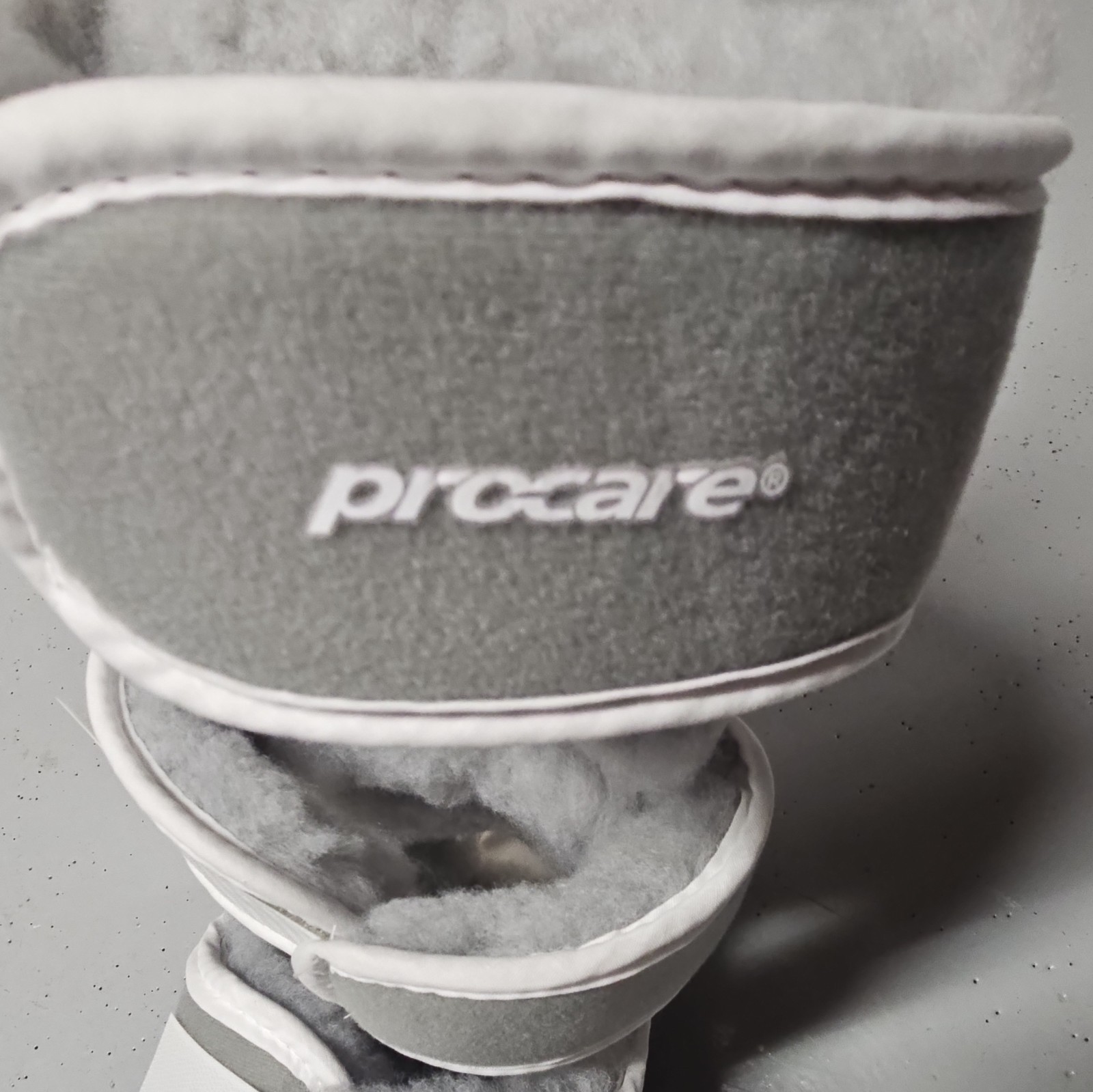 Procare Adjustable Leg/Ankle Brace One Size Gray/White Immobilization