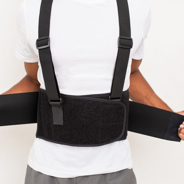 ObusForme Back Support Belt with Built-in Lumbar Support | Adjustable Suspenders