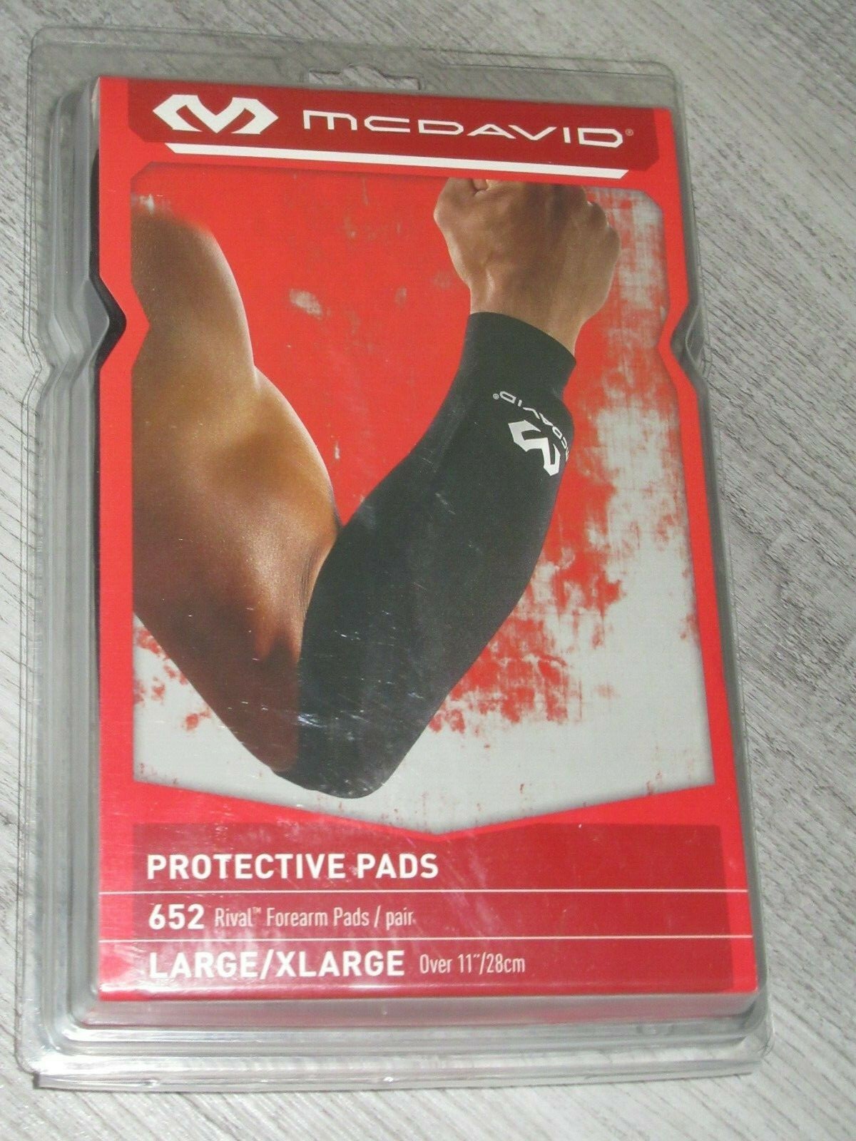 McDavid 652 Rival Forearm Protective Pads Pair L/XL