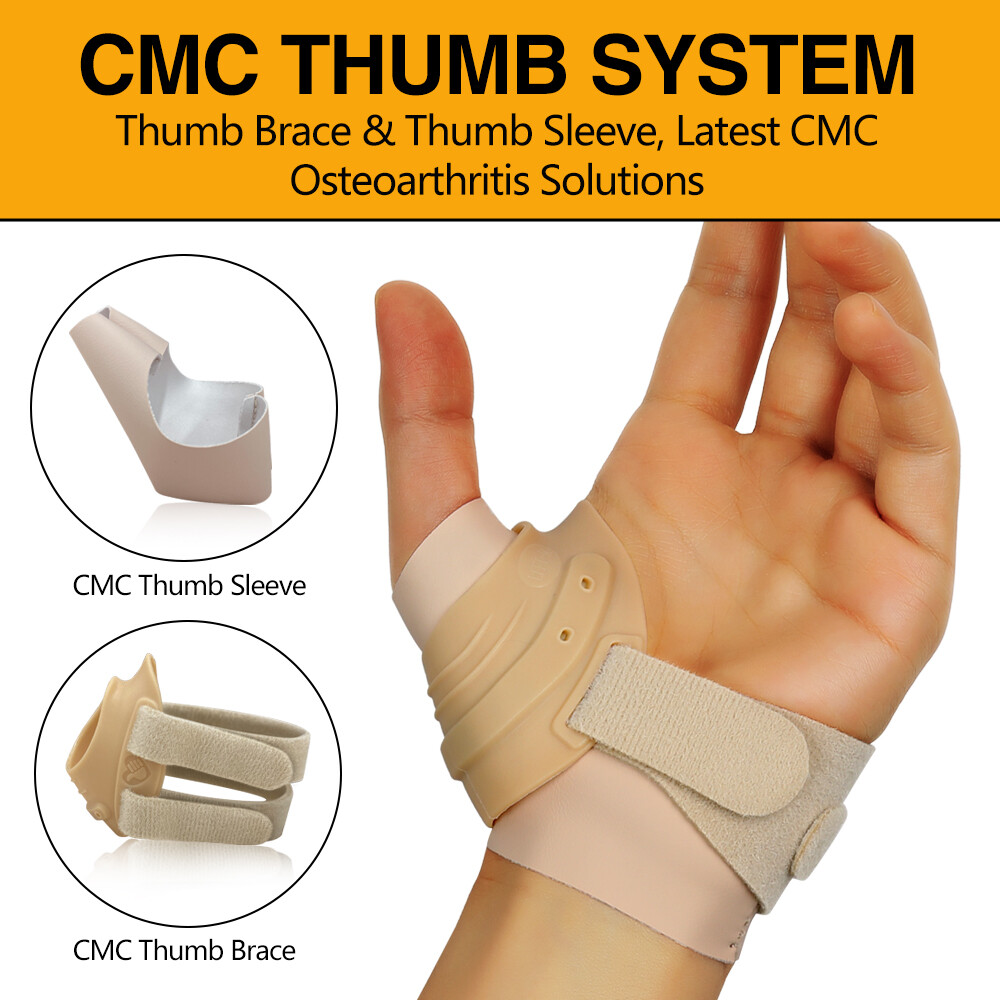 Thumb CMC Joint Support Spica Splint Brace Right Left Hand Arthritis Tendonitis