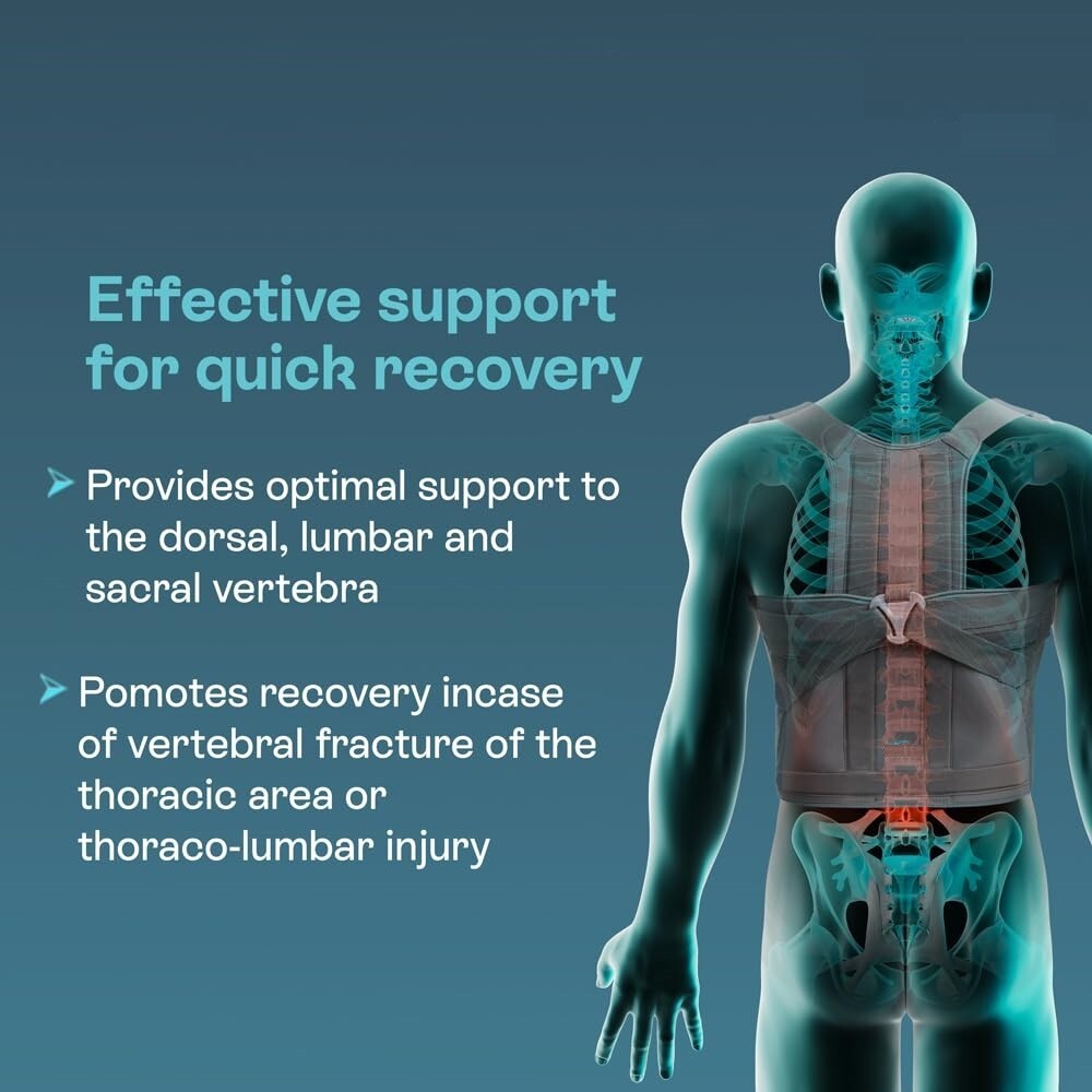 Brace Urbane Short, for Lower Back Pain Relief & Posture Correction