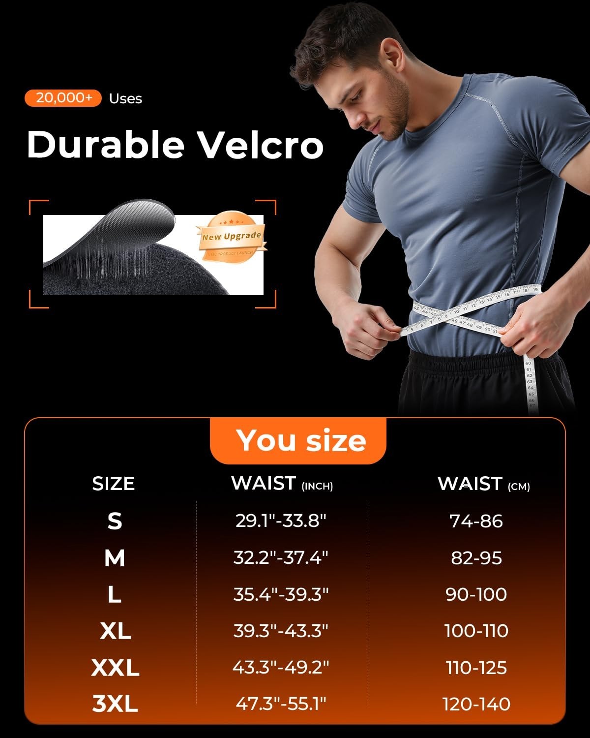 Ultra Breathable Work Back Brace for Men, Upgraded Medical-Grade Support | Lo…